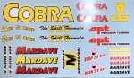 Cobra sticker set